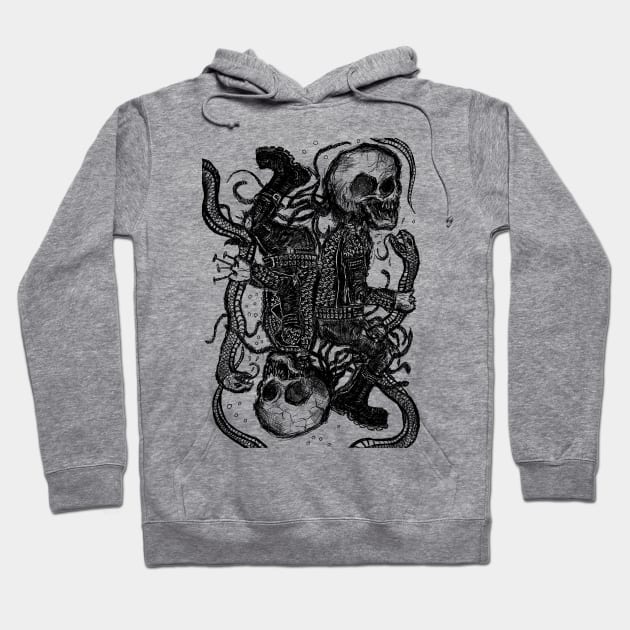 Snakecharmer Hoodie by fear my nerves